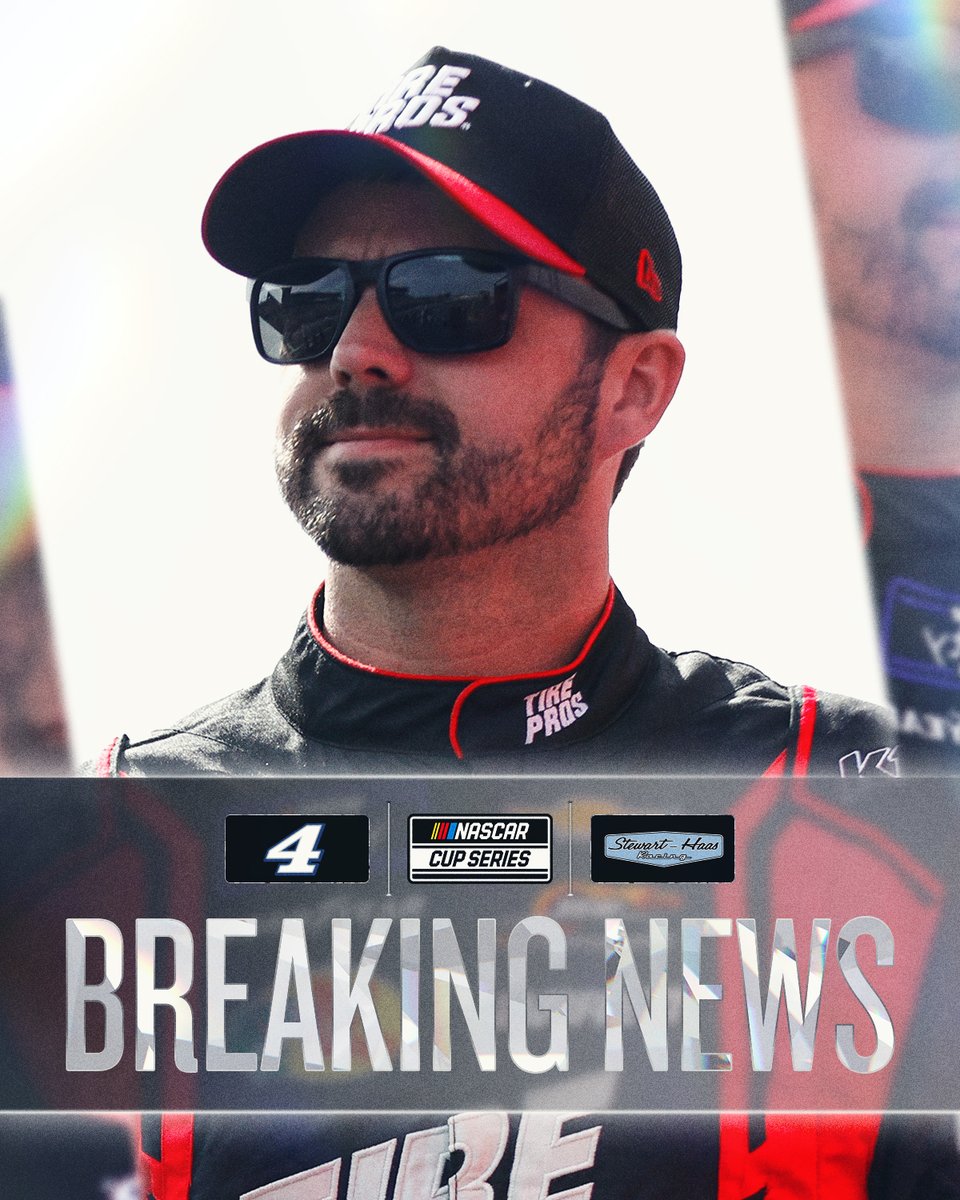 BREAKING NEWS: <a href="/StewartHaasRcng/">Auxiliary Racing</a> announces <a href="/joshberry/">Josh Berry</a> will drive the No. 4 car in the NASCAR Cup Series in 2024.