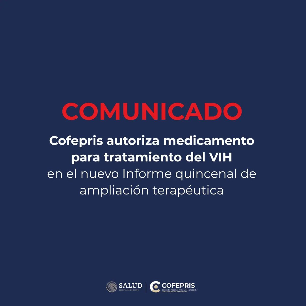 COFEPRIS tweet media