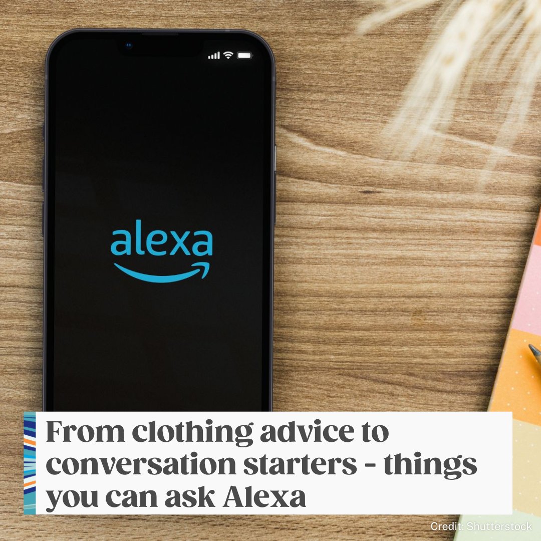 Only rely on Alexa for weather updates, music streaming and general information? Discover 10 things you might not realise you can ask Alexa. bit.ly/3JKcyZh

#SagaExceptional #AskAlexa #Alexa #AlexaApp