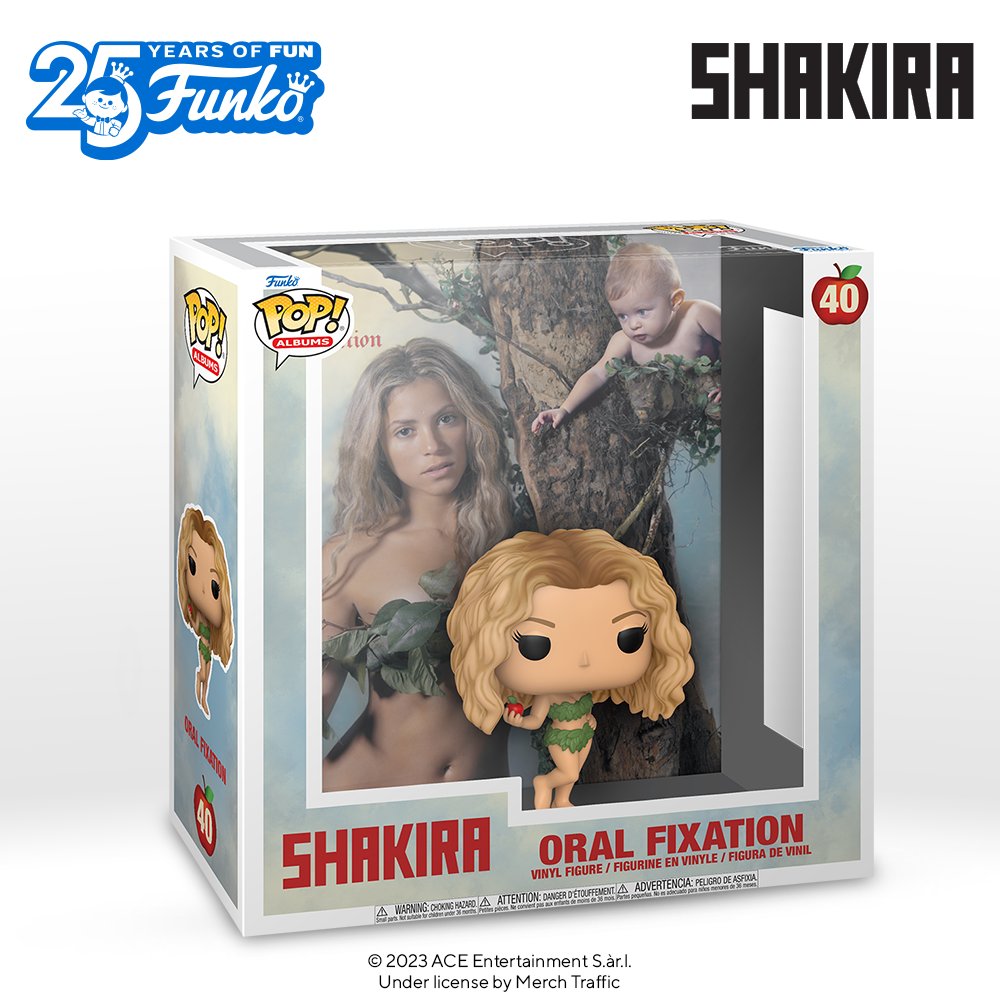 Dance & shake your hips to Shakira’s music in a brand-new way. Add Pop! Shakira & the Pop! Album Shakira: Oral Fixation collectible to your Music set! Be the first to know when she’s in stock: bit.ly/FunkoComingSoon.