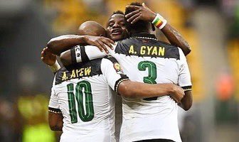 Thanks for everything legend @ASAMOAH_GYAN3 good luck baby jet ✊🏾🇬🇭