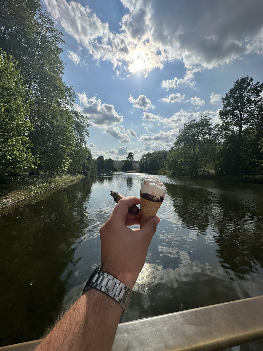 From today’s walk through St. James’ Park. ☀️🌻