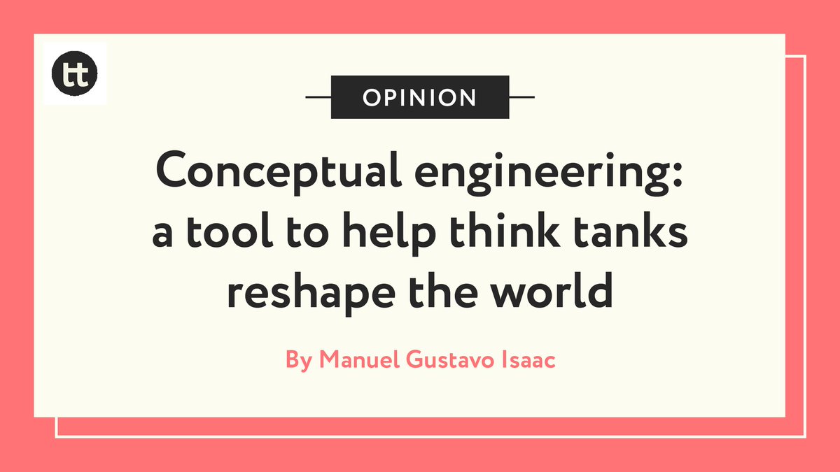 On Think Tanks tweet media