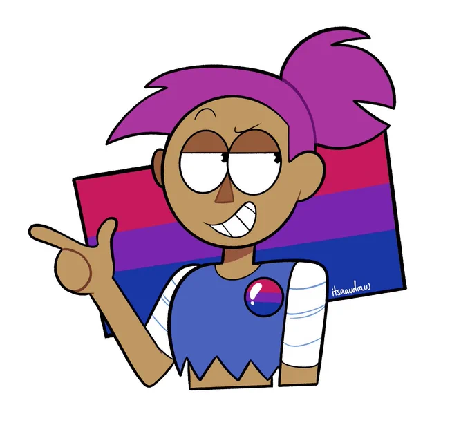 enid from OK KO is bisexual!