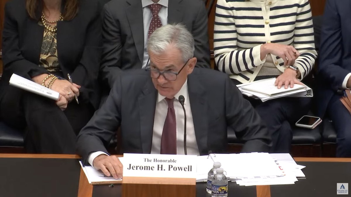 JUST IN - 🇺🇸 Fed Chair Powell: The #Bitcoin and crypto asset class "appears to have some staying power" in the US economy.