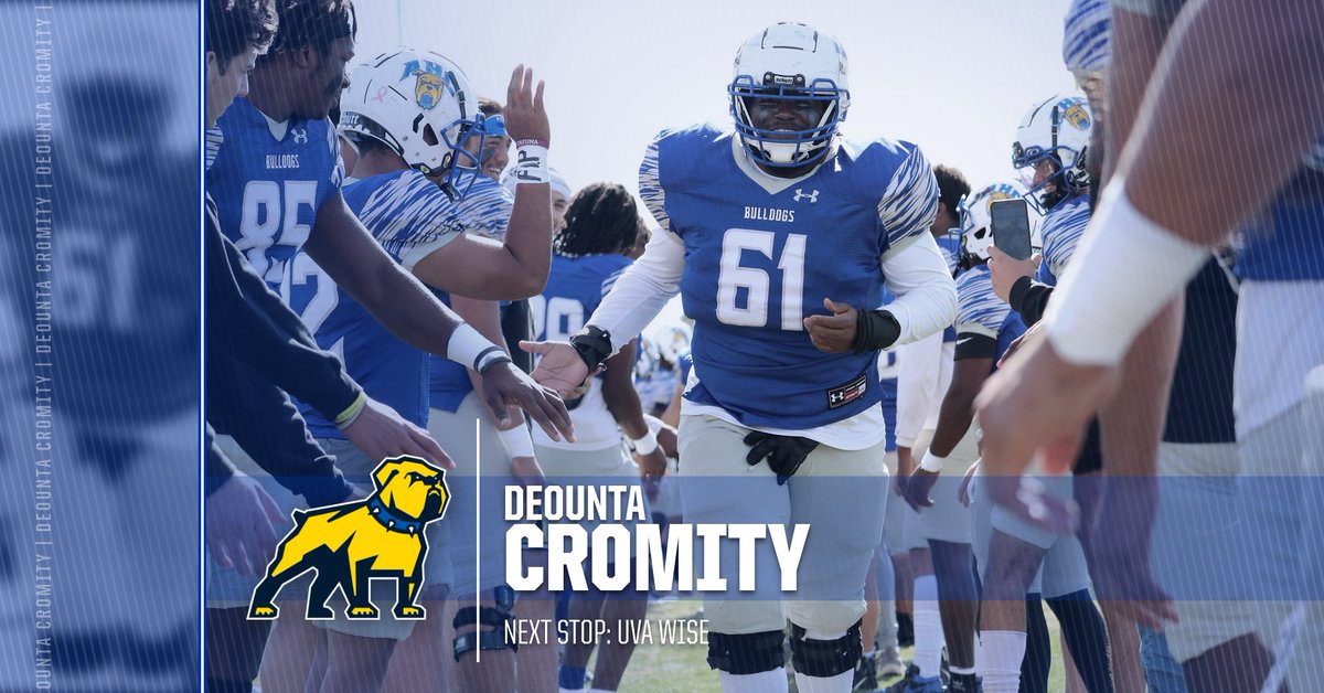 AHCbulldogs's tweet photo. 🏈 Football's Deounta Cromity Heading to UVA Wise

🔗 https://t.co/cVaEAwJy8W https://t.co/0jVDD9gtrj