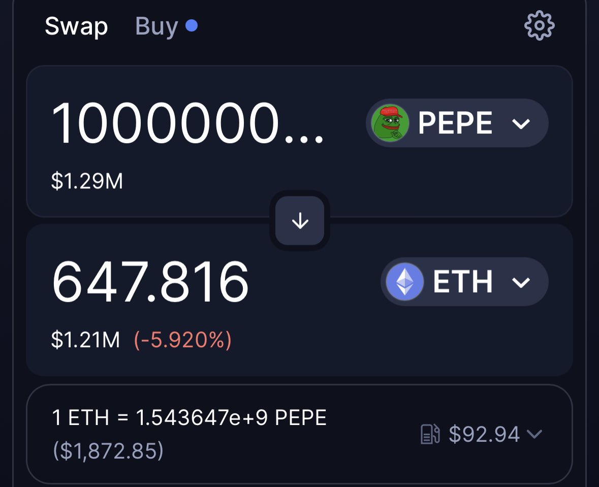 3orovik's tweet photo. What would you do with 1 trillion $pepe? https://t.co/Oxu66RClYy