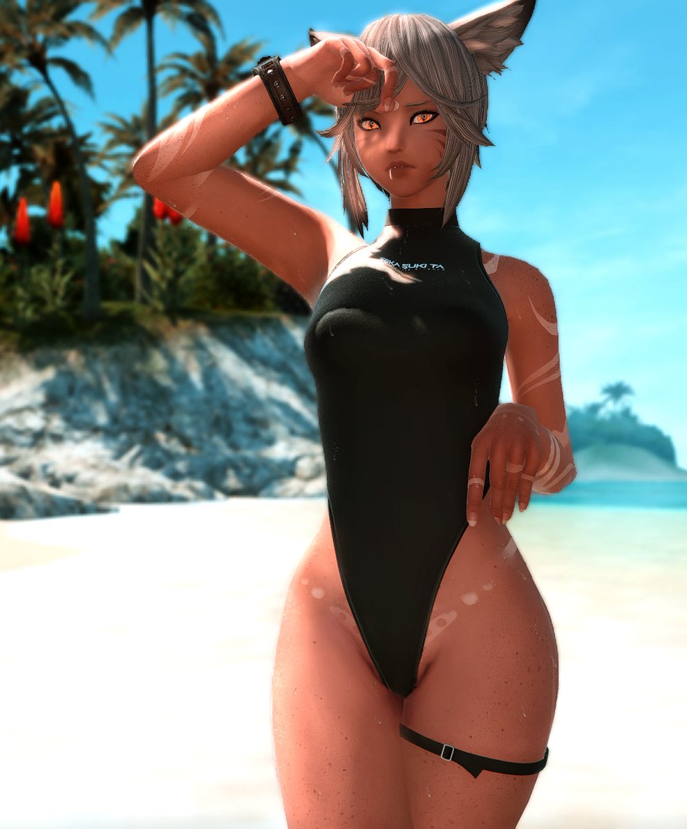 What are you staring at? 
#GPOSERSNSFW  #miqote #ReShade