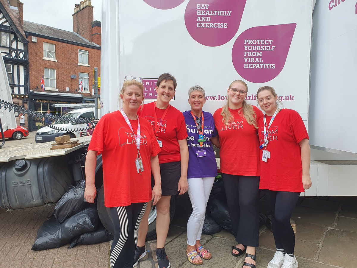 159 scans completed today in Leek. What a team!! We couldn't do this without the fantastic LYL @LiverTrust team, Aaron from @Rocket_Medical, Sue from STARS @Humankind_UK Dr Brind & Mrs B, our Claire ❤. We'll do it all again tomorrow in Stafford Queens Retail Park 10-4