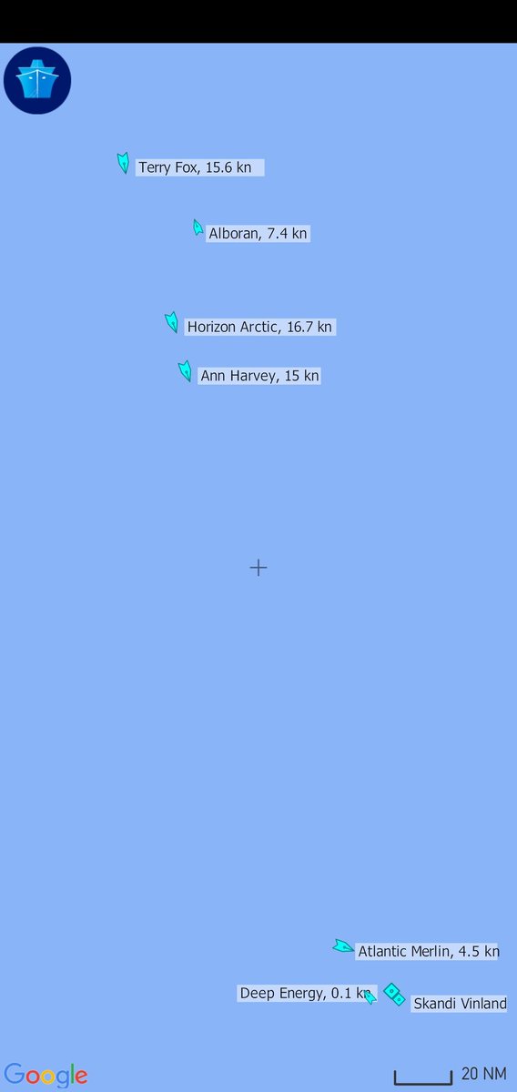 #oceangate #titanic 
Latest!

Additional specialized support vessels are steaming towards the active rescue zone in search of the submersible.
 @usairforce provided transport of additional equipment which has been loaded onto the #horizonArctic to assist 

@MarineTraffic