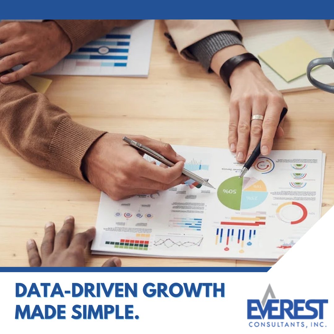 everestinc's tweet photo. Are you overwhelmed by the amount of data your business generates? We can help! Our experts will help you collect and analyze data to gain valuable insights and drive growth. Learn more about our services today. https://t.co/rC7Dpj7aFi https://t.co/Wk8QifyQms