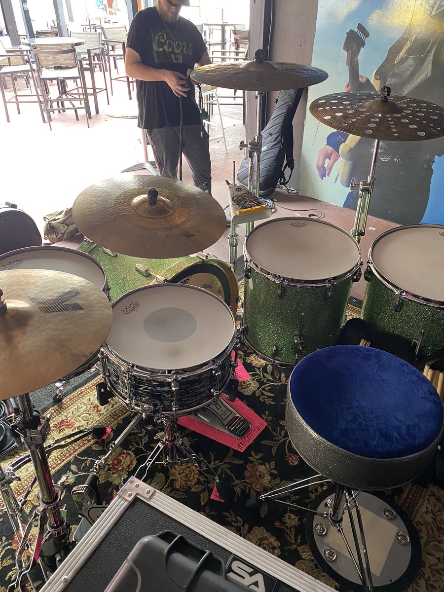 RickMailhiot's tweet photo. My @PearlDrumCorp #mastersmaplecomplete on tour with @UltimateAldean this summer! Coming to a city near you! #pearlreferencepure 14x6.5 snare. https://t.co/LgnNTxkKiC
