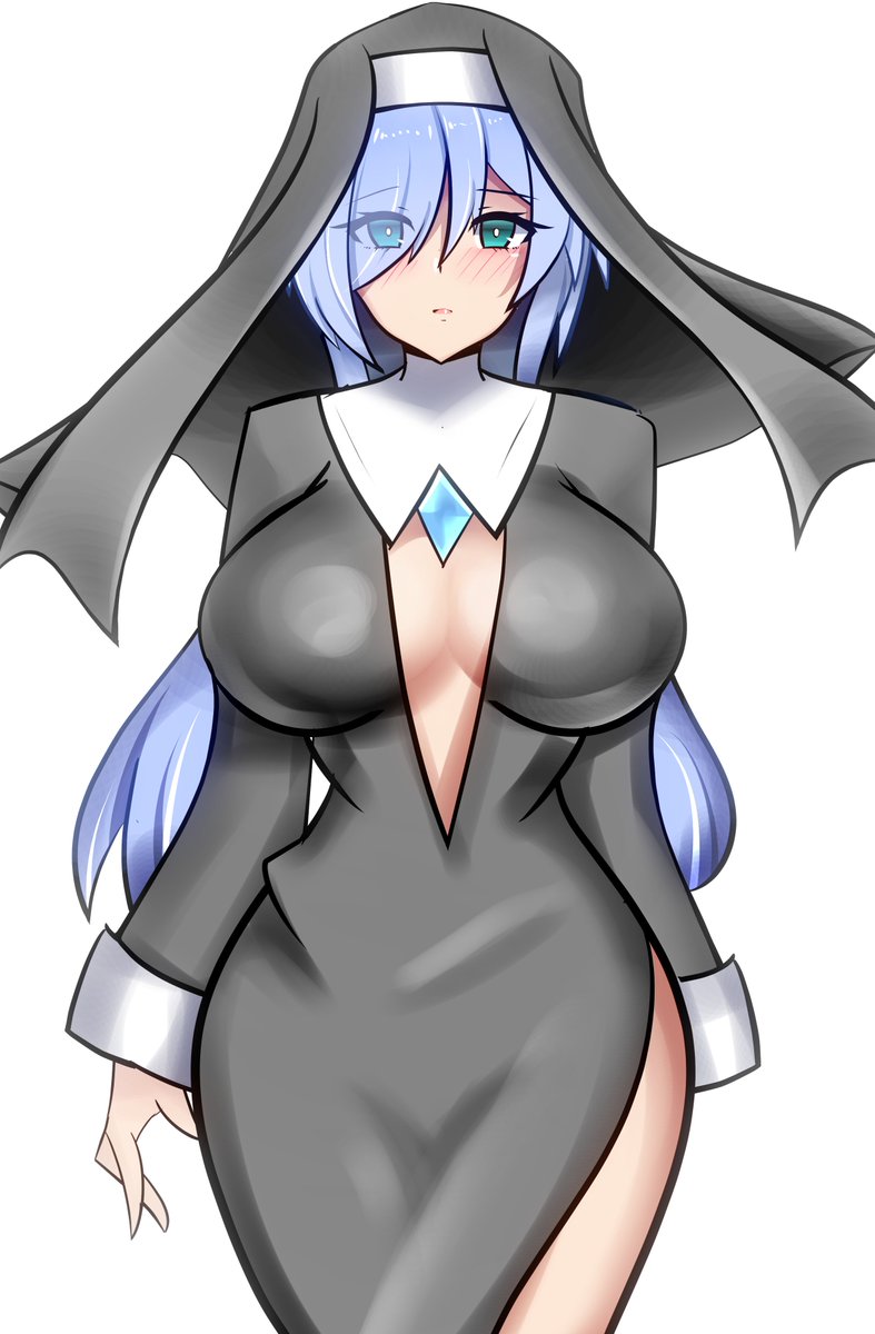 感情表現苦手少女を描きました(差分付 