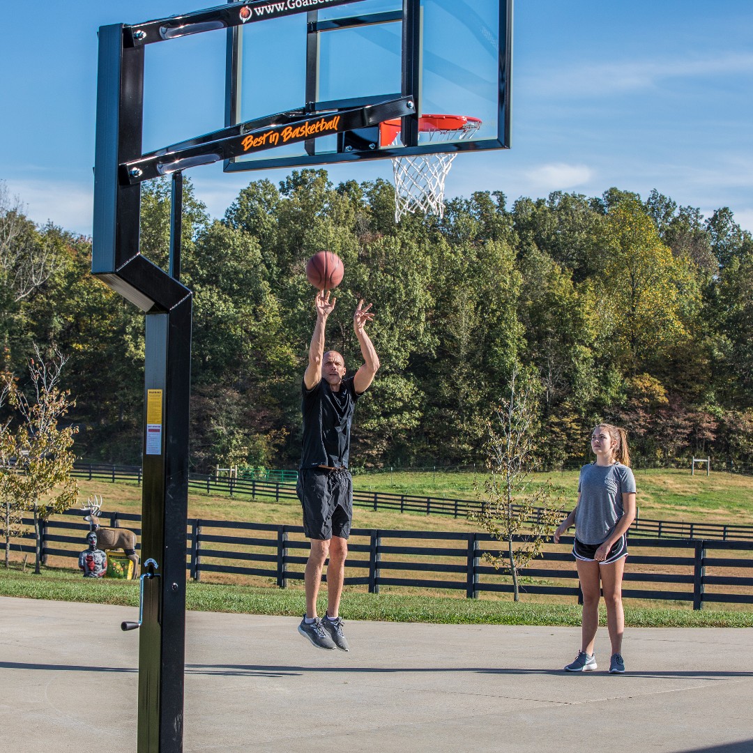 Our basketball hoops are made in the heartland of the United States of America in Iowa. Shop Goalsetter in-ground basketball hoops at the link below. goalsetter.com/collections/ho… 

#Goalsetter #Basketball #LoveThisGame #BestinBasketball #MadeintheUSA #BasketballHoop