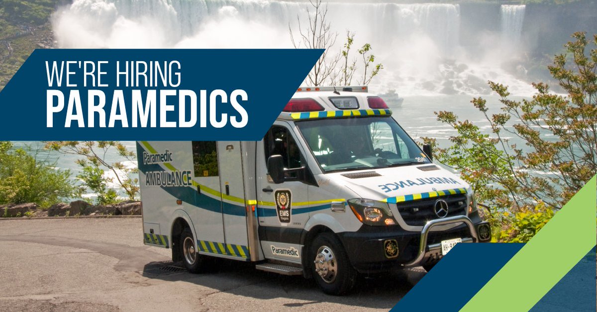 JOB POSTING | Primary and Advanced Care Paramedics 🚑🚑🚑

Are you a passionate paramedic looking for an exciting career? Niagara Emergency Medical Services is looking for talented individuals to join our award-winning team.

Apply by July 2: pulse.ly/bbj57p7pcv