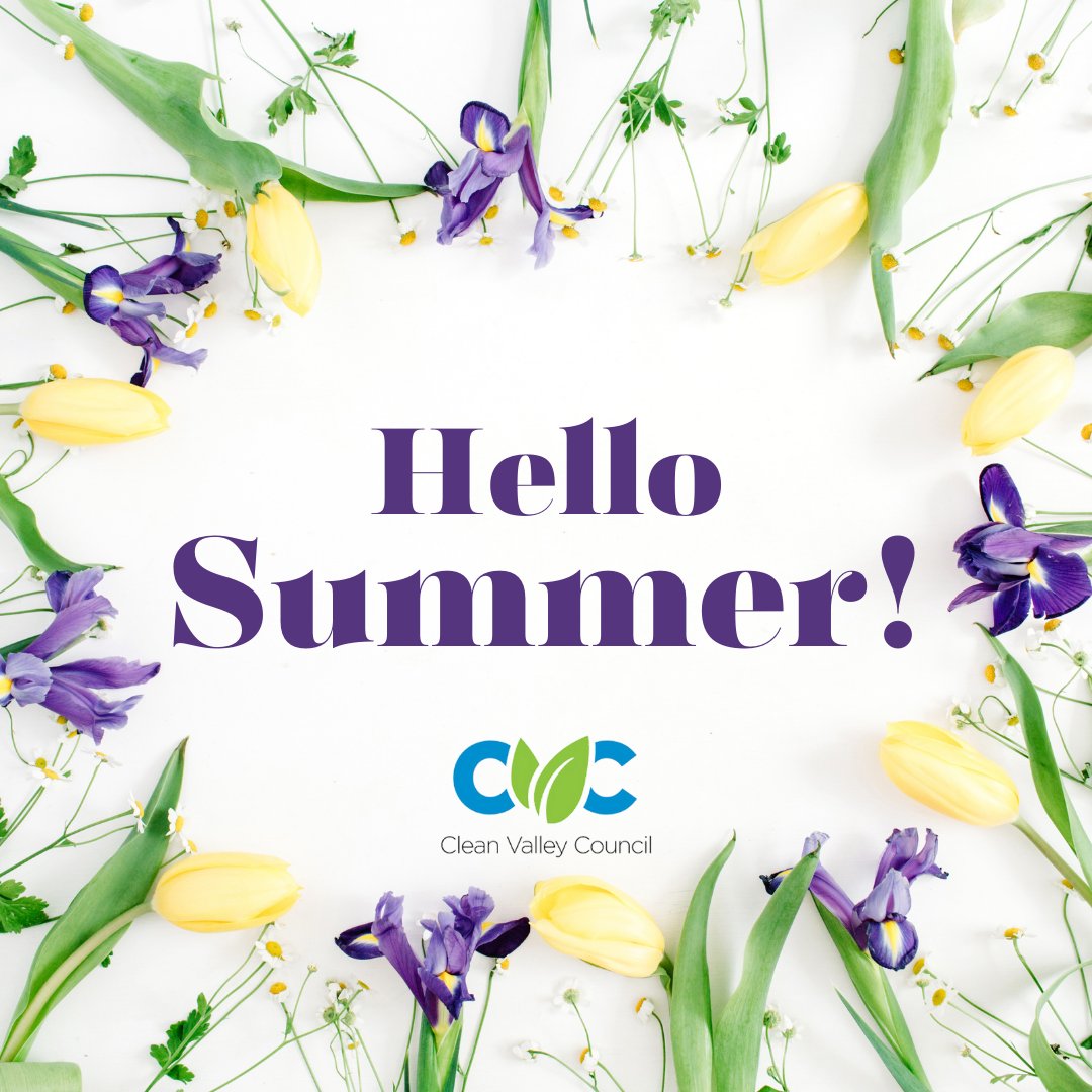 CleanValley's tweet image. Happy first day of Summer! When you're enjoying all your favorite outdoor activities, don't forget to dispose of trash (including cigarette butts) in their proper receptacles. It takes us all to keep things Clean and GREEN!