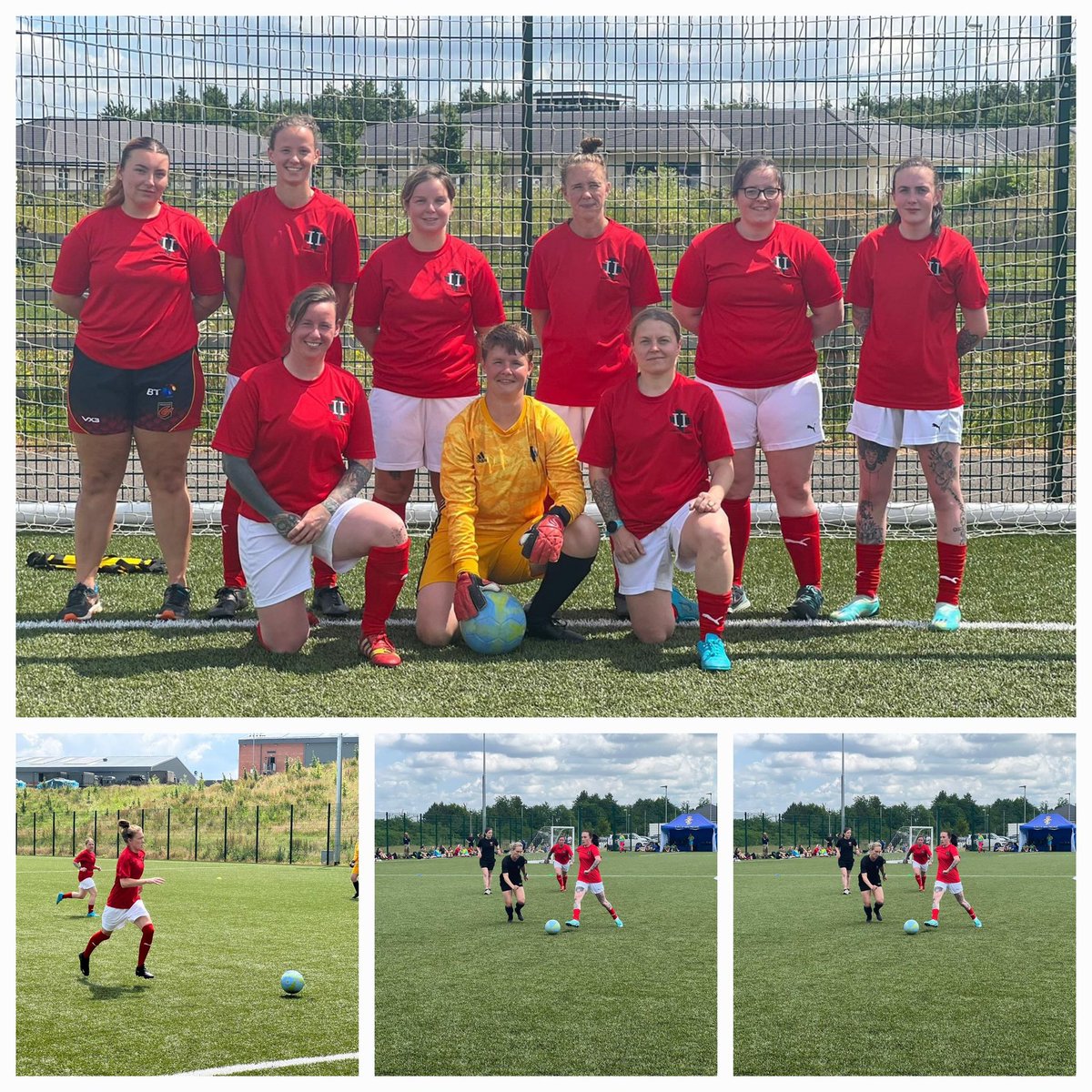 So here they are....the Army (SW) Women's 5s Football Champions...the #ArmdMedics from 2 Med Regt....congratulations and well done....more silverware in the cabinet.