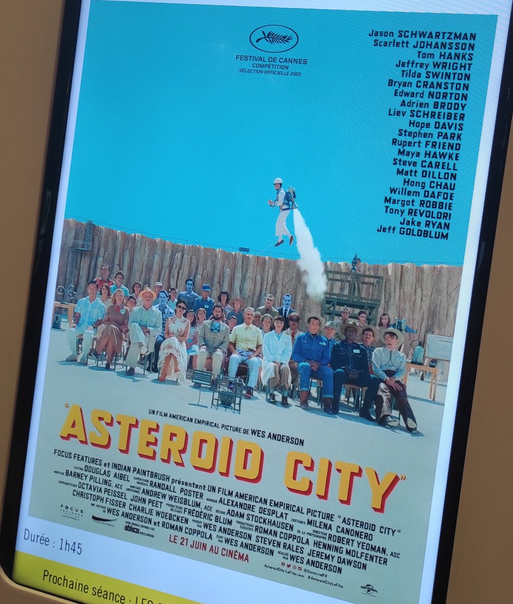 Film du jour ✨

#AsteroidCity #WesAnderson