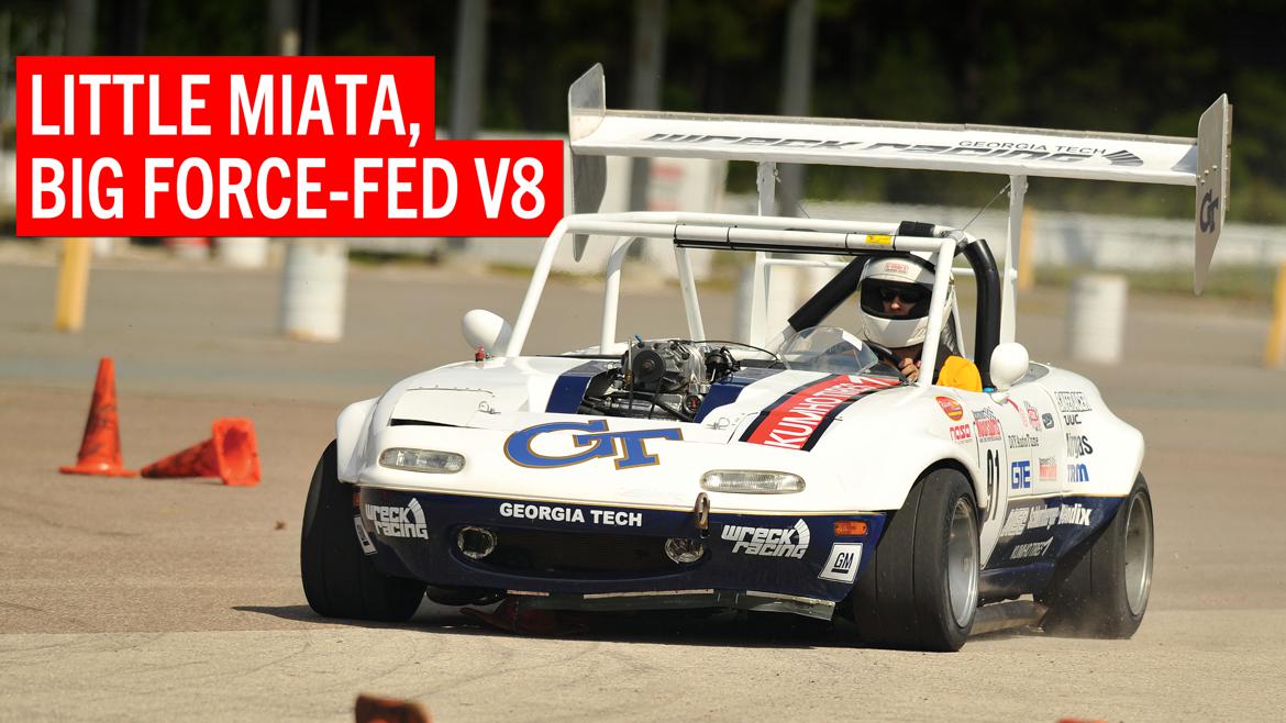 grm_mag's tweet photo. That time Wreck Racing brought a supercharged, Lexus V8-powered Miata to our $2000 Challenge back in 2011. https://t.co/W37fdZtZp9
#2000Challenge #Mazda #Miata #V8 #Supercharged
📷 Anthony Neste https://t.co/5i9ge40XA4