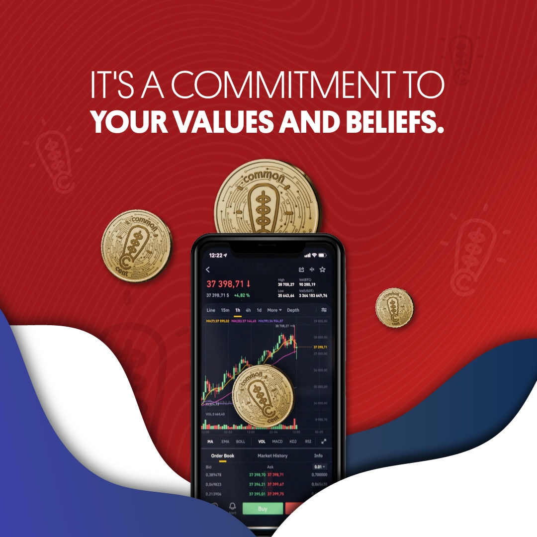 📈 With Common Cents Coin, your contribution transcends mere financial growth. It's a commitment to your values and beliefs. #CommonCentsCoin #ValueCommitment