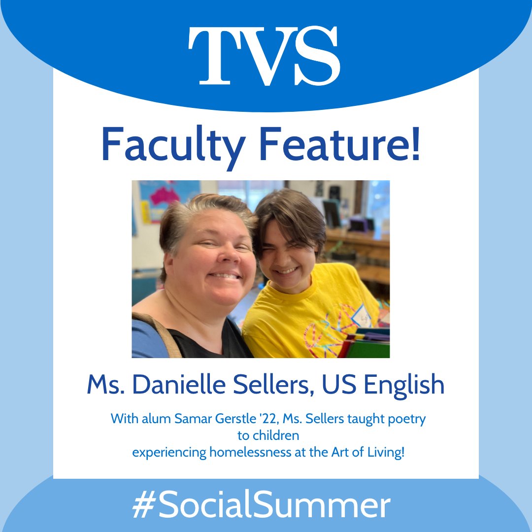 Earlier this summer, Creative Writing instructor Danielle Sellers taught a poetry workshop at the Art of Living to Fort Worth students experiencing homelessness. Students will enter their poems in a contest organized by a local law office. #SocialSummer