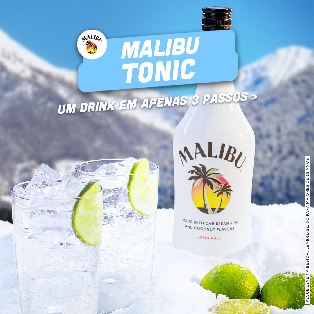 malibu_br's tweet photo. O inverno começou e por aí já deu saudades do verão? 👀

Que tal um Malibu Tonic para lembrar a melhor época do ano? ☀️🥥

Pegue leve na bebida. Lembre-se, apenas para maiores de 18 anos.

#Malibu #MixMalibu #MalibuRum #VerãoOAnoTodo https://t.co/K9U7JA8n7p