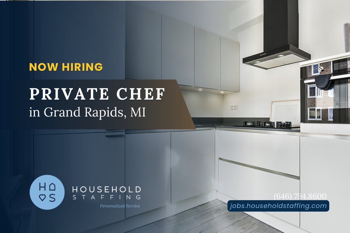 hh_staff's tweet image. HIRING: Private Chef in Grand Rapids, MI

This full-time position is responsible for utilizing a deep passion and inventive approach to ensure a stunning culinary experience to the principals and their guests.

Click for more info: jobs.householdstaffing.com/job/16202252/

#NowHiring
#ChefJob