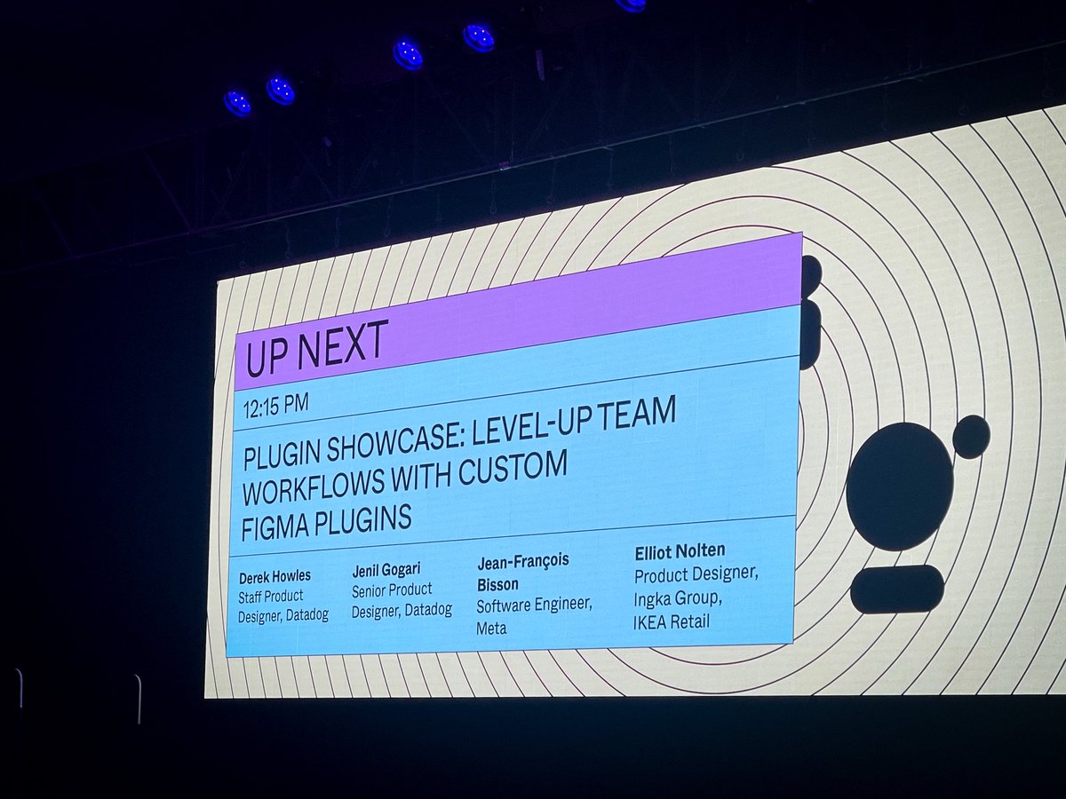 Powerful talk on increasing agility with custom plugins with one of the biggest design system in the world!✨ #config2023