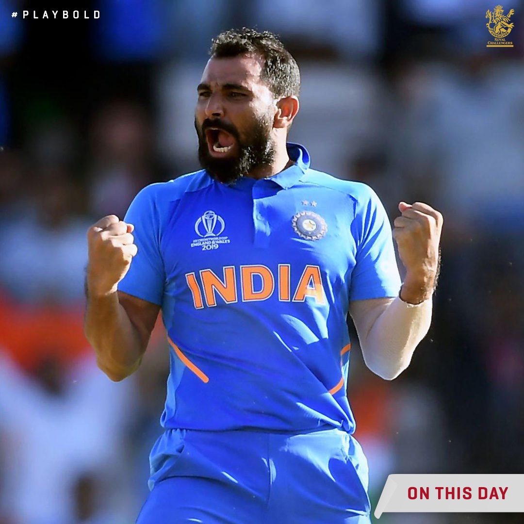 #OnThisDay in the 2019 World Cup 

✔ Virat's classy half-century 👑
✔ Kedar's steely fifty 👊
✔ Shami's 4️⃣-fer that included a hat-trick 🎳

🇮🇳 picked up a 1️⃣1️⃣ run victory 🆚 🇦🇫 🙌

#PlayBold #TeamIndia