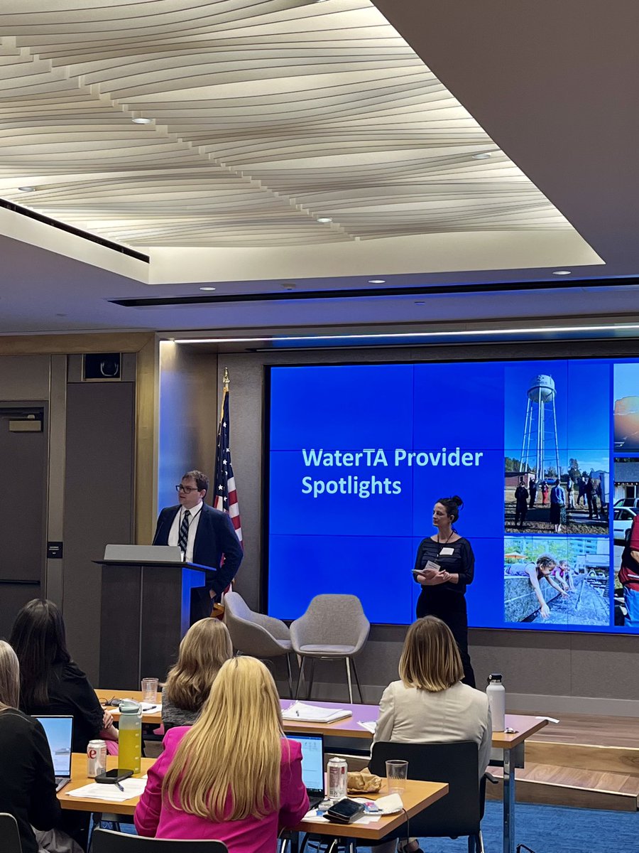 RCAPInc's tweet image. .@RCACorg’s @AriNeumann speaks about RCAC’s regional EFC work at the WaterTA Sunmit with @EPA.