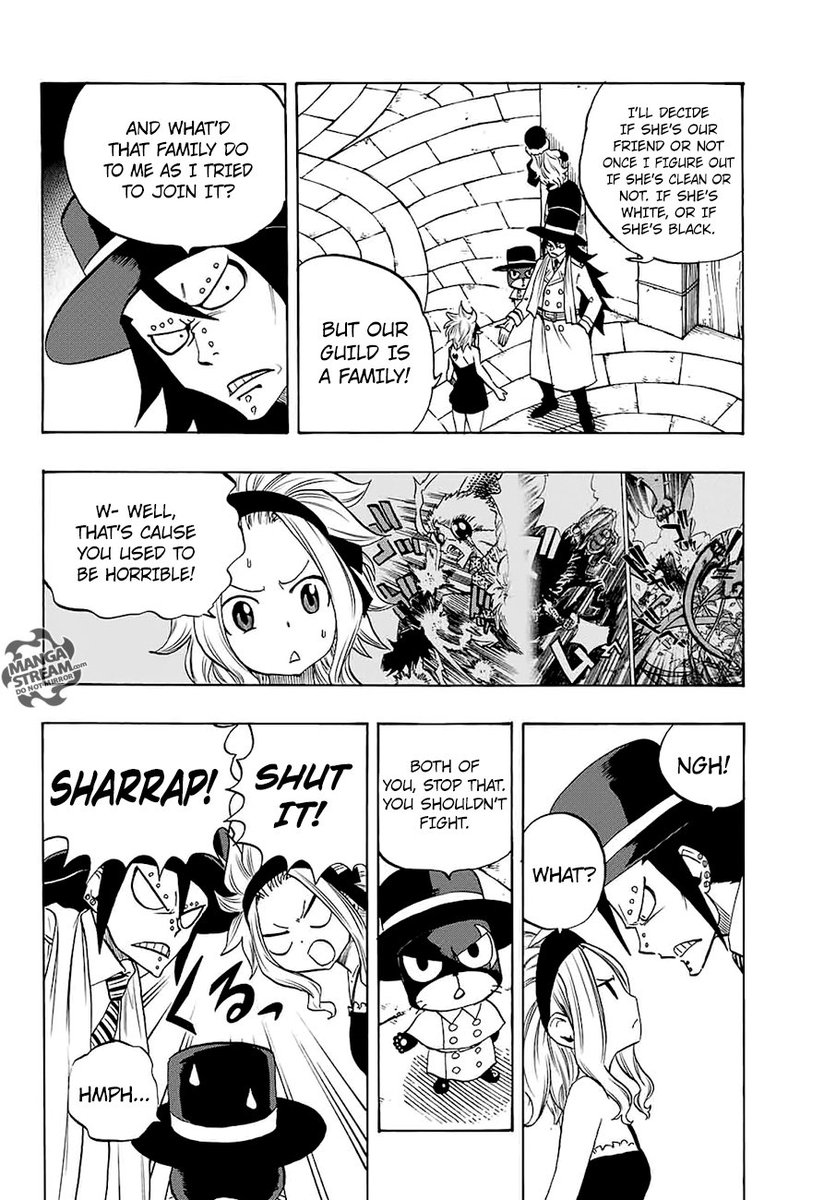 I wonder how many arguments Panther Lily had to mediate? #FairyTail100YearsQuest #FT100YQ