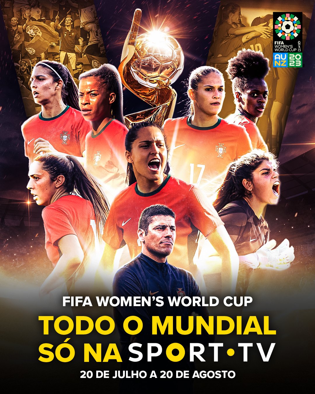 Sport TV vai transmitir todos os jogos do Mundial de futebol feminino