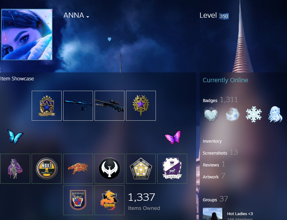 ANNA On Twitter Another Tip On How To Make Your STEAM Profile Look anna-on-twitter-another-tip-on-how-to-make-your-steam-profile-look