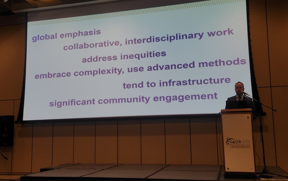 Helena Schuch (@helena_schuch) on Twitter photo Thoughtful and inspirational presentation by <a href="/cameronlrandall/">Cameron L. Randall, PhD</a> at the Convergence of Behavioral Epidemiologic & Health Services Research for Oral Health symposium. #IADR2023 Thoughtful and inspirational presentation by <a href="/cameronlrandall/">Cameron L. Randall, PhD</a> at the Convergence of Behavioral Epidemiologic & Health Services Research for Oral Health symposium. #IADR2023
