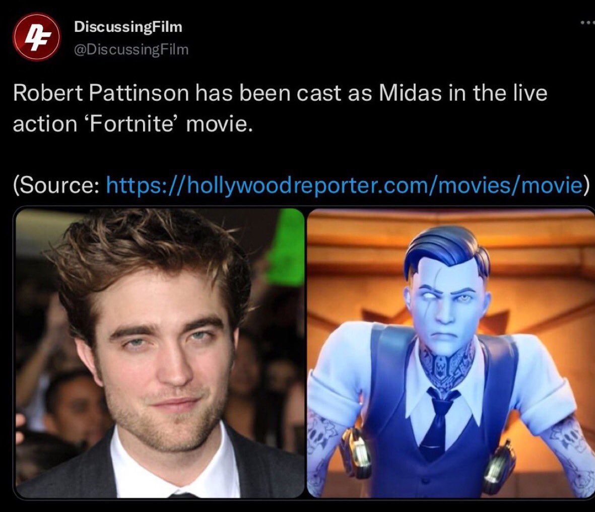 Fitzyy's tweet photo. 4 tickets for the fortnite movie please. https://t.co/9BrAHUM8xv