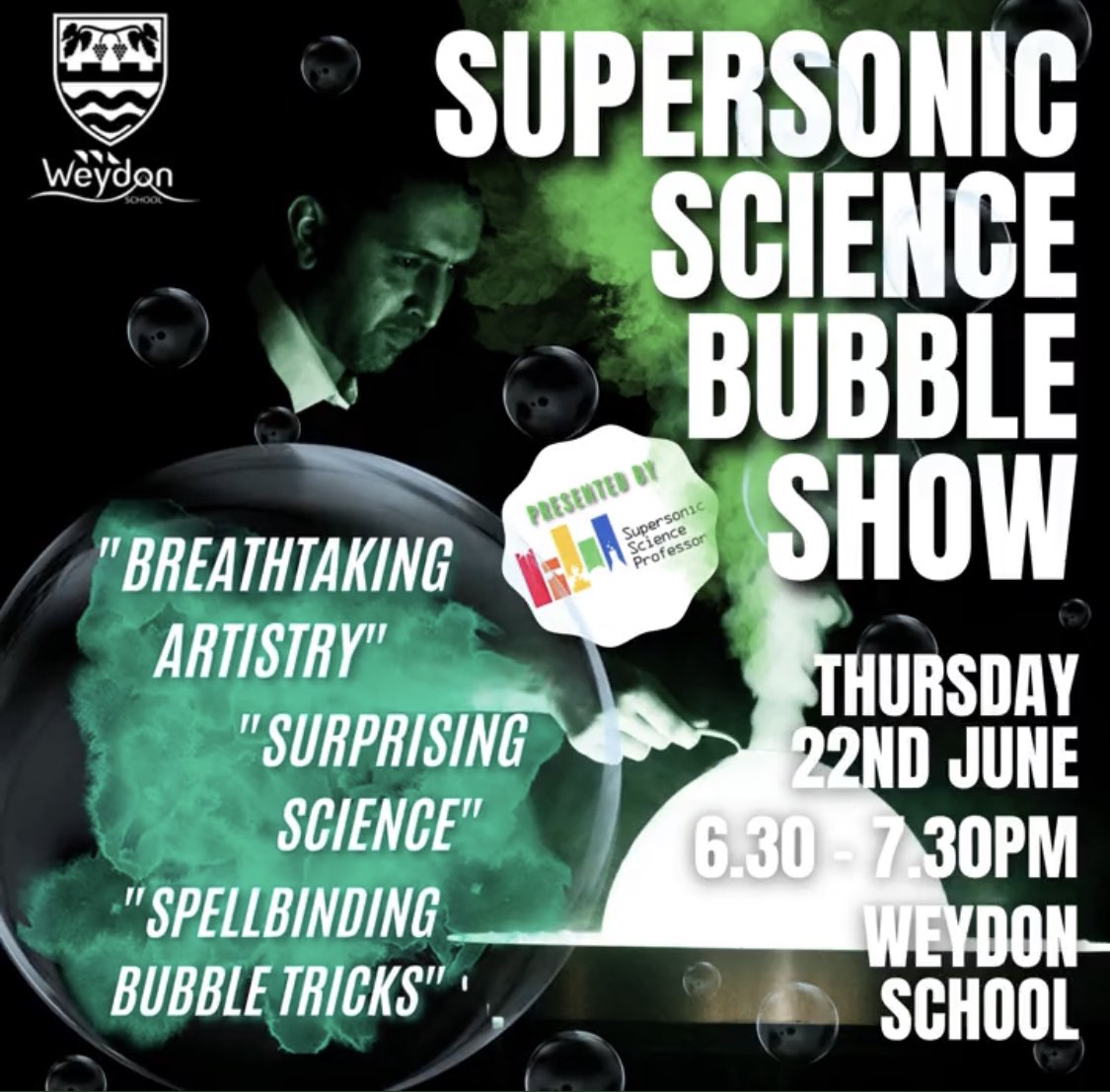Weydon Science tweet media