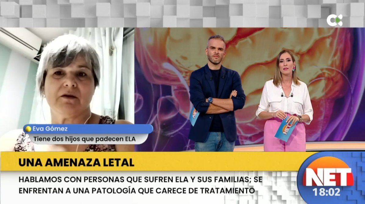 🟠 Día Mundial de la Esclerosis Lateral Amiotrófica

📌 El #DiaMundialdelaELA pone el foco sobre una de las enfermedades más temidas.

Hablamos con personas que sufren #ELA y sus familias, como Eva Gómez, que tiene dos hijos que padecen la enfermedad.

▶ instagram.com/reel/CtwrdAzpa…