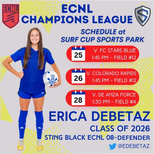 Looking forward to great competition in San Diego!