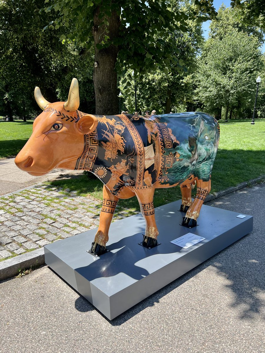 The <a href="/CowParadeReal/">CowParade</a> New England has  arrived to the Boston Common
