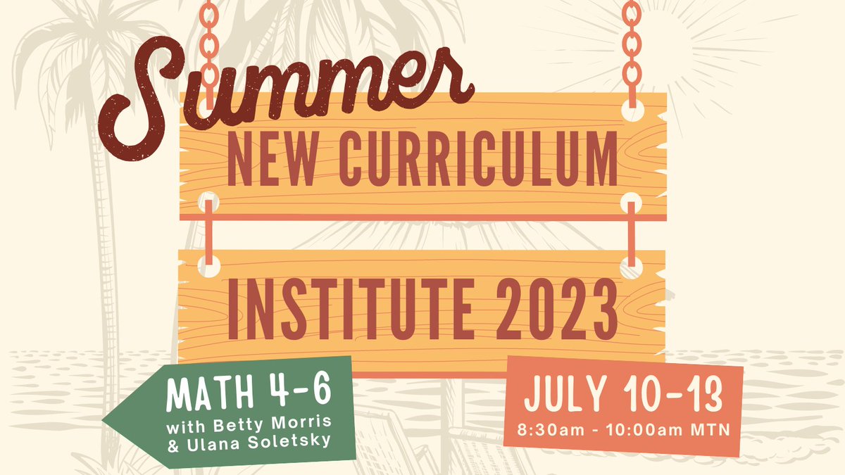 Explore essential concepts in the new 4-6 math curriculum, delve deeper into the required KUSPs &amp; prepare to kick-start your year during this 4-day summer institute.

Learn more/register: bit.ly/ERLCNC054
#newcurriculum #math