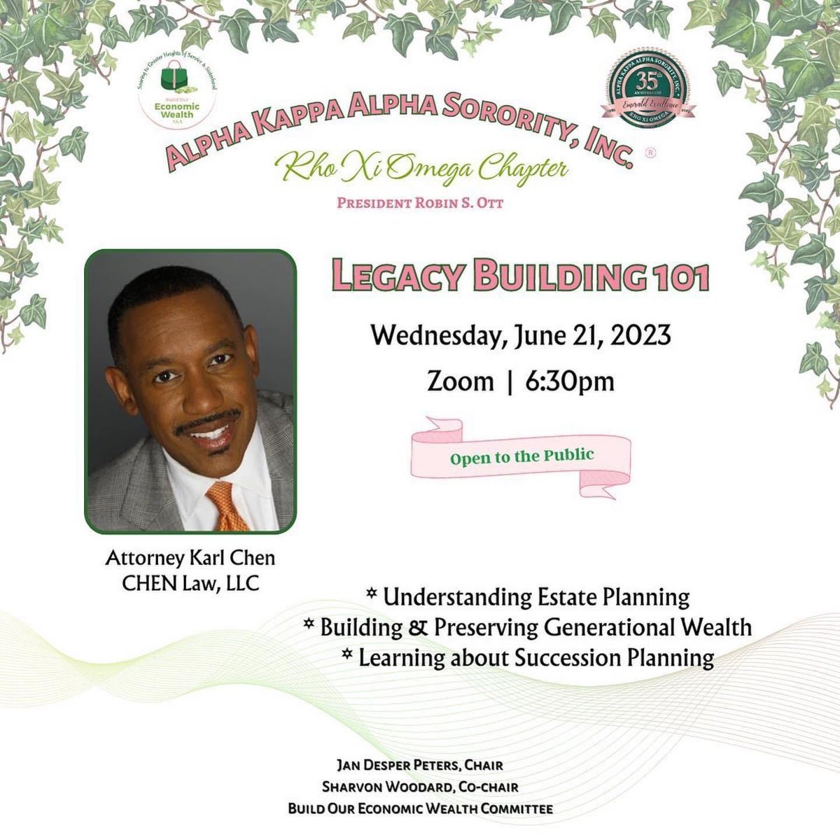Alpha Kappa Alpha Sorority, Incorporated - Rho Xi Omega Chapter