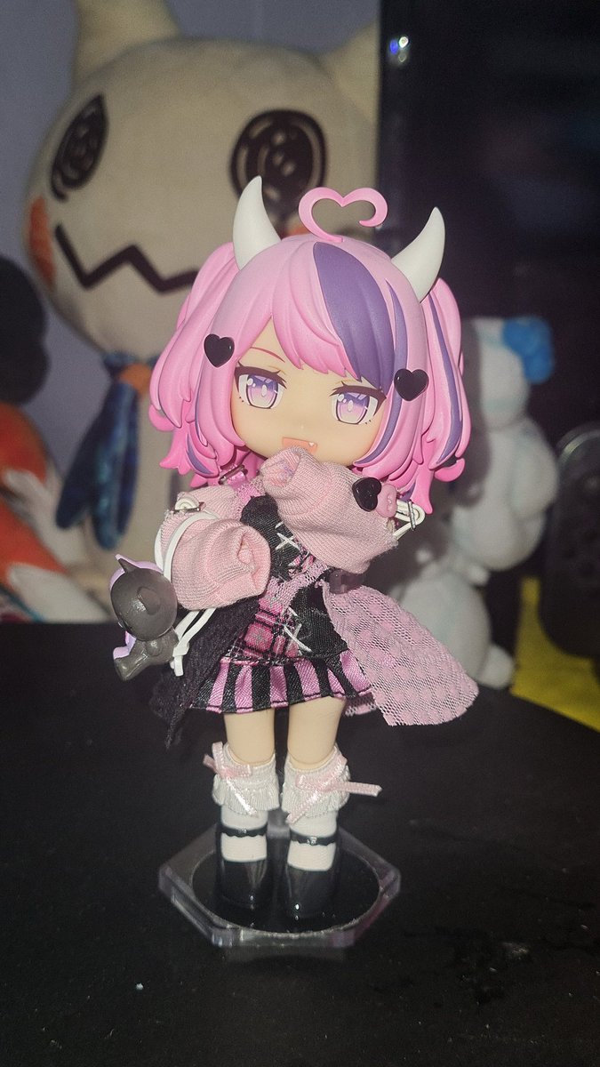 RainbowInkRose's tweet photo. Ironmouse looks so cute in this
#VTuber
#Ironmouse 
#Nendoroid https://t.co/yMxPqyPh3w