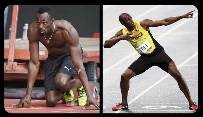 PioneirodoProg's tweet photo. Eu treinei por 4 anos para correr 9 segundos e as pessoas desistem quando não vêem resultados em 2 meses.

- Usain BOLT https://t.co/Gq8ceQronx