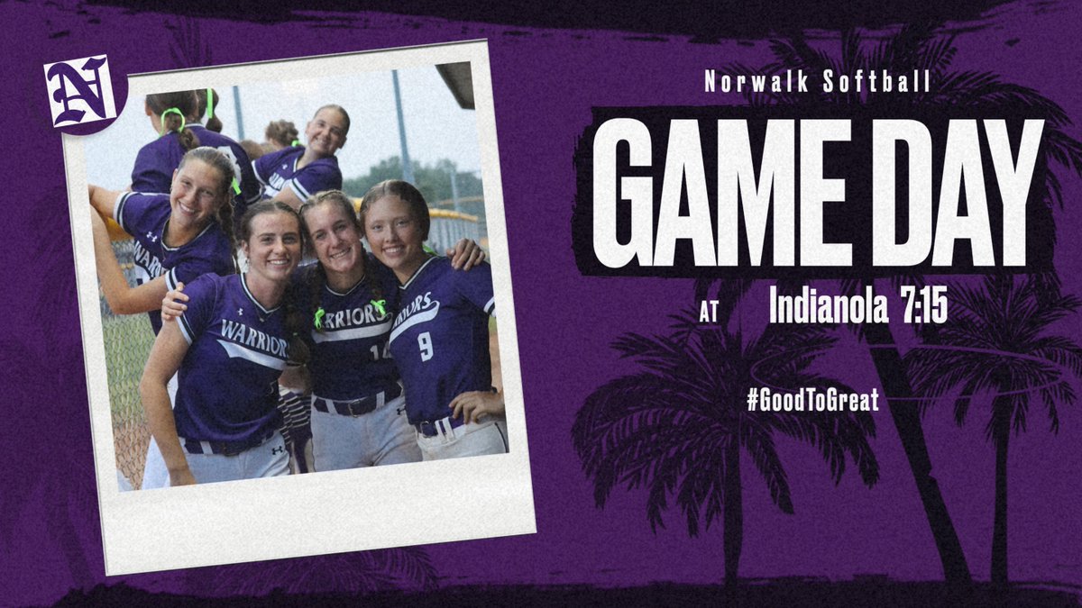 Make the short trip to Indianola tonight to support these ladies!!