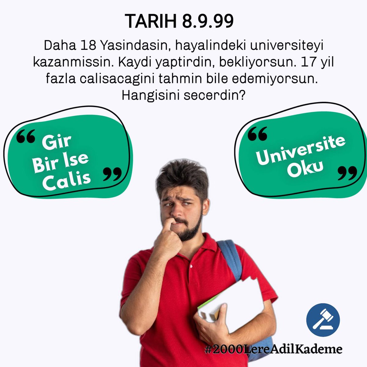 Yüz yılın adaletsizliği 1 gün işe geç girmek olmamalı 
Teşekkürler Emadder 

 #Kademe43tenBaslamalidir
Şeriat Kira #otomotiv #MemuraYüzde100Zam #SONDAKİKA #borsa Yüzde 34 #faiz Titanik Kademeli Emeklilik  #enflasyon #ZamGeldi #SoyadıKanunu Balık Barış Pehlivan Togg