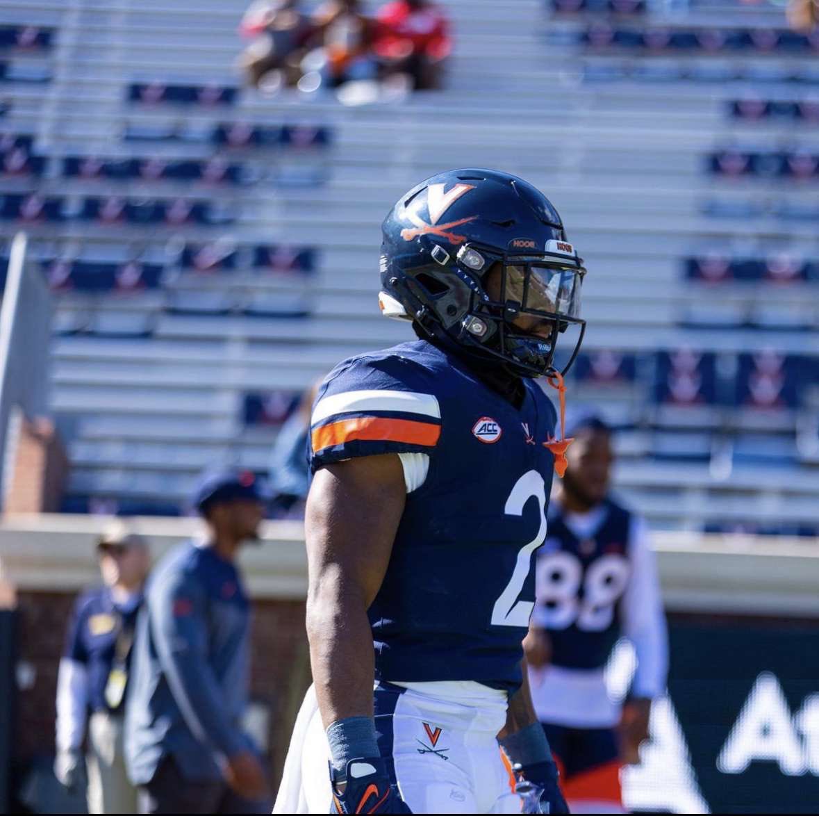 Xay Davis (@xaydavis25) on Twitter photo After a great phone call, I am truly blessed to receive my first offer from The University of Virginia!! 🔵🟠⚔️<a href="/Coach_TElliott/">Tony Elliott</a> <a href="/Coach_Gaither/">Keith Gaither</a> <a href="/CollinMcConaghy/">Collin McConaghy</a> <a href="/CougFB/">Coaches of Cougar Football</a> After a great phone call, I am truly blessed to receive my first offer from The University of Virginia!! 🔵🟠⚔️<a href="/Coach_TElliott/">Tony Elliott</a> <a href="/Coach_Gaither/">Keith Gaither</a> <a href="/CollinMcConaghy/">Collin McConaghy</a> <a href="/CougFB/">Coaches of Cougar Football</a>