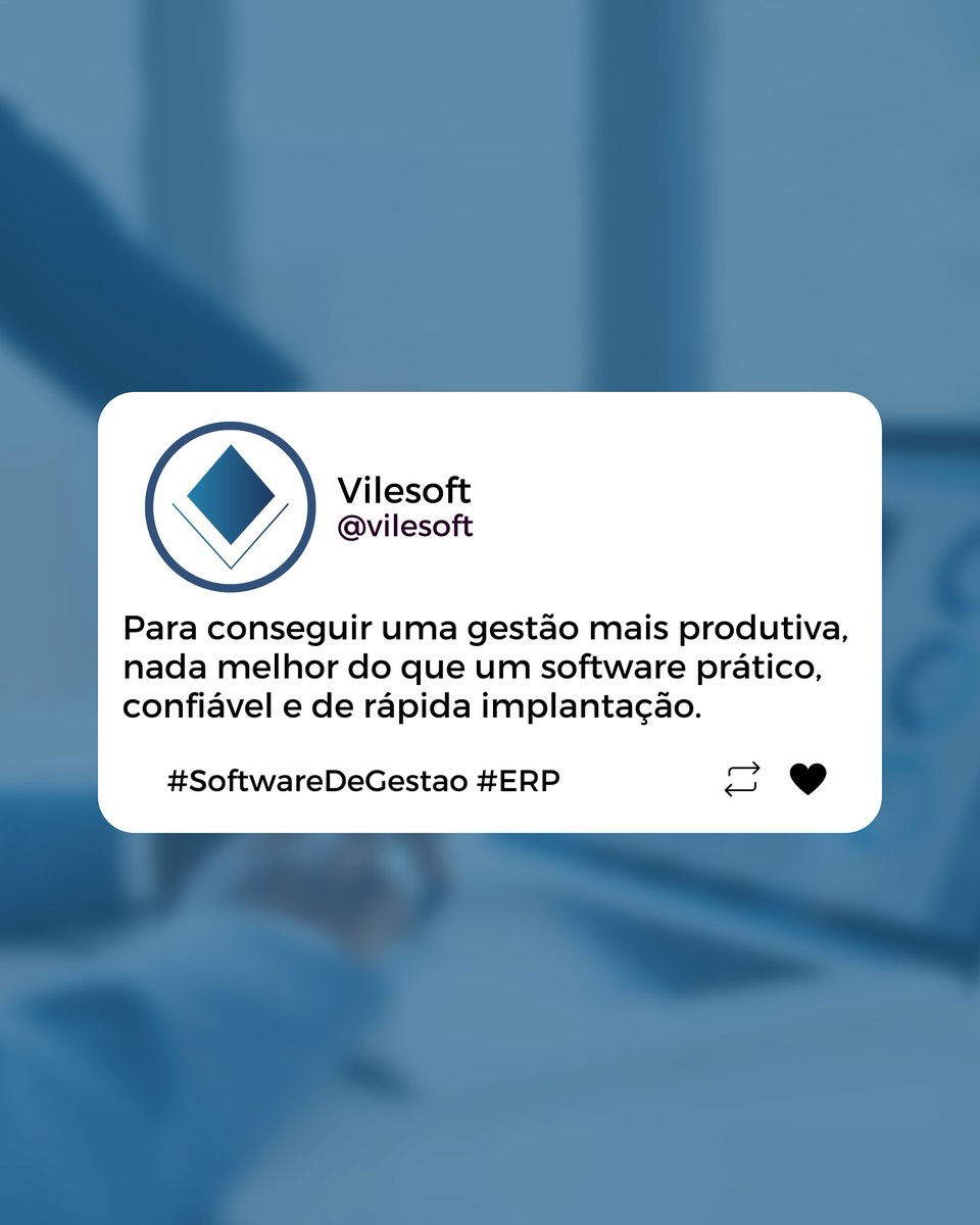 vilesoft's tweet photo. A VILESOFT implanta sistemas, processos e disponibiliza integração eletrônica em tempo real há mais de três décadas.

Nosso foco é oferecer os softwares mais inovadores e inteligentes do mercado, proporcionando competitividade e apoio estratégico ao seu negócio. 🚀🙌 https://t.co/9bbyUtF6iA