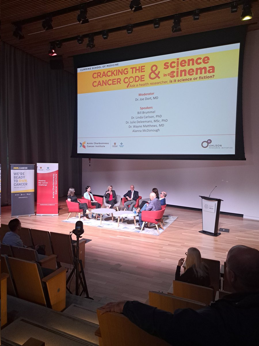 AthinaSpiro's tweet photo. Not that it's a competition, but I bet my evening was better than yours! I watched the incredible documentary #CanYouHearMyVoice which showcases a choir made up of laryngectomized cancer survivours,  followed by a spectacular panel session with @Linda_E_Carlson and @jmdeleem87. https://t.co/Fv99wb6AQc