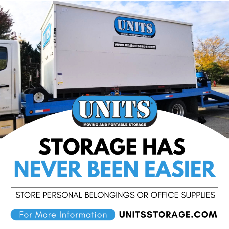 When you're ready for storage, UNITS brings it right to you! UNITS is here to make storing items in your home or office as smooth as possible. Learn more: unitsstorage.com/greenville-sc/…

#UNITSStorage #storage #storagefacility #declutter #realtors #contractors #Greenville #SouthCarolina