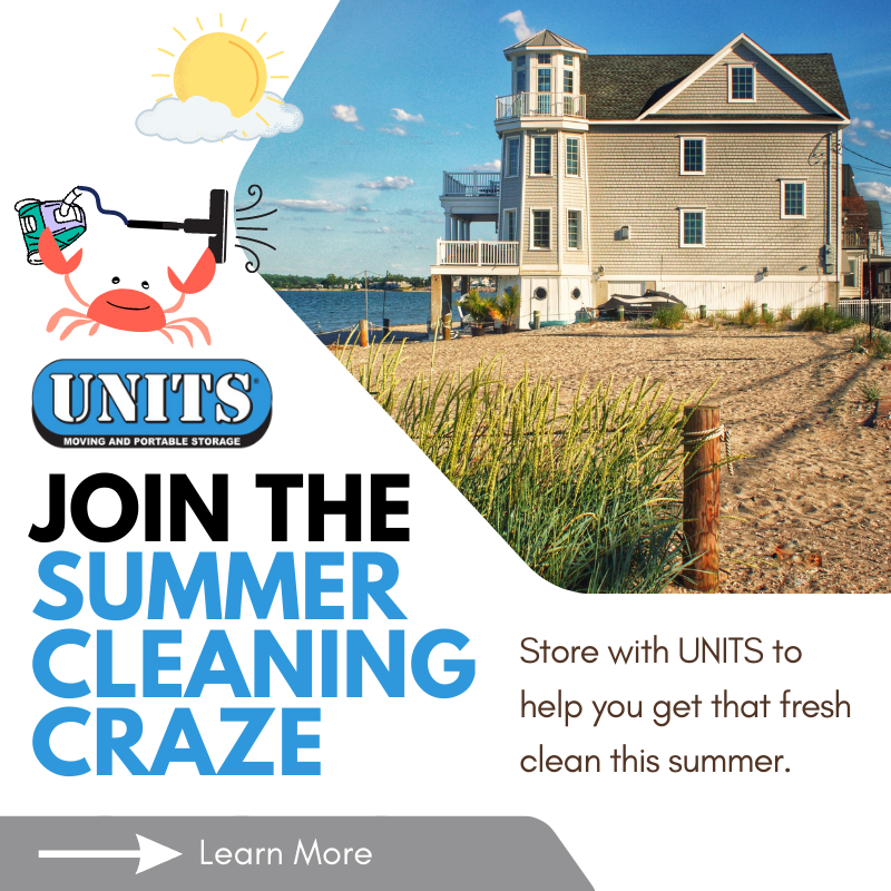 Join the summer cleaning craze! UNITS of Kansas City is here to make your decluttering journey a breeze with our portable storage solutions. bit.ly/3v1zCLB

#UNITSStorage #portablestorage #storage #storagefacility #climatecontrol #declutter #realtors #KansasCity #MO